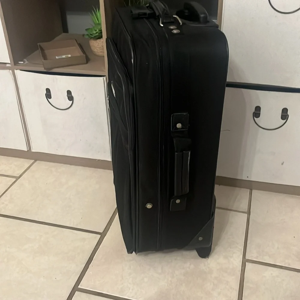 Black suitcase